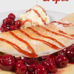 Crêpes Karte, Format 10,5 x 29,7 cm