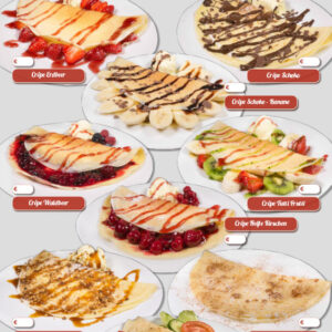 Banner mit Crêpes